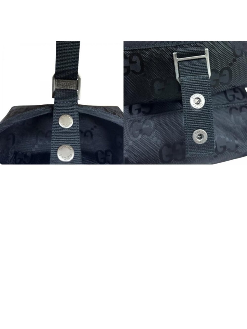 Gucci Off the Grit Shoulder Bag Black - Picture 10 of 10